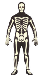 STRÓJ SZKIELET ŚWIECĄCY W CIEMNOŚCI