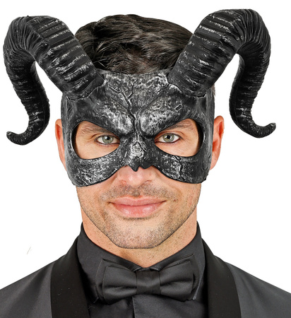 MASKA HALLOWEENOWA ROGI DIABŁA 