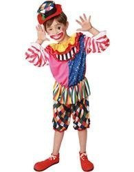 STRÓJ ZABAWNY CHŁOPIEC KLAUN