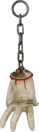 DEKORACJA RĘKA Z ŁAŃCUCHEM 40 CM HALLOWEEN