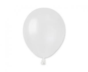 BALONY METAL LATEKSOWE PERŁOWO BIAŁE 12 CM 100 SZT