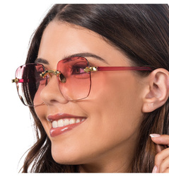 OKULARY PRZYCIEMNIANE RÓŻOWE