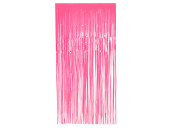 KURTYNA NEONOWA FUKSJA 100X200 CM