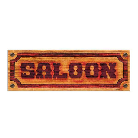 TABLICZKA SALOON 78X26 CM