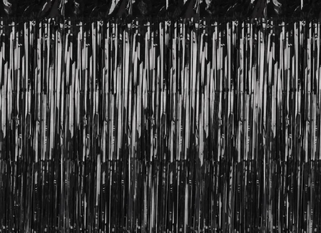 KURTYNA CZARNA 100 X 200 CM