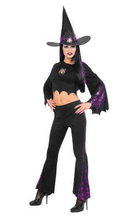 Strój czarownicy halloween