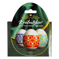 OWIJKI TERMOKURCZLIWE NA JAJKA 12 SZT. WIELKANOC