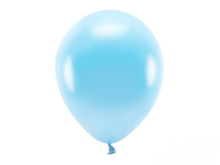 BALONY ECO 30cm METAL. J.NIEBIESKI 10szt
