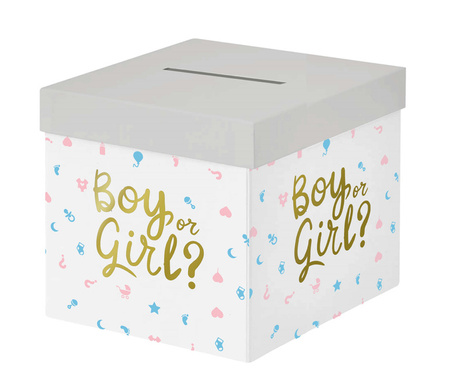 PUDEŁKO BOY OR GIRL? 20 X 20 CM