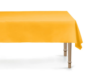 OBRUS JASNY POMARAŃCZOWY 137 X 183 CM