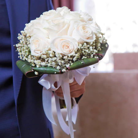 TASIEMKA SATYNOWA BIAŁA 12mm/25m