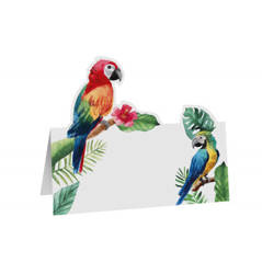 WINIETKI PAPUGI 8X8 CM 6 SZT.