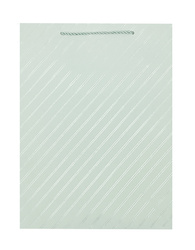 TORBA PAPIEROWA PASKI BIAŁA 32 X 26 X 10 CM