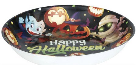 DEKORACJA MISKA MAŁE POTWORY HALLOWEENOWA 32 CM