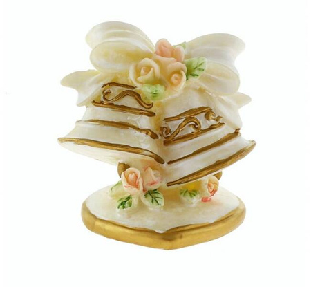 Stroik figurka Dzwonki dekoracja stołu weselnego wesele