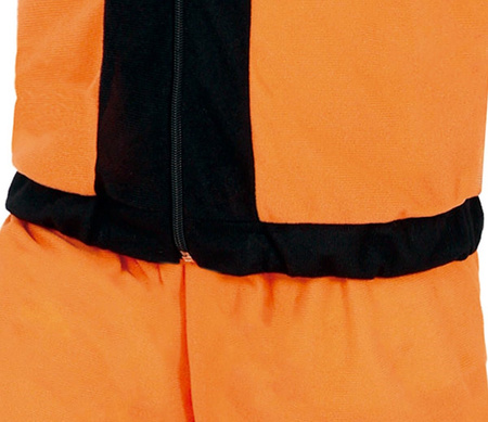 STRÓJ NINJA POMARAŃCZOWO-CZARNY