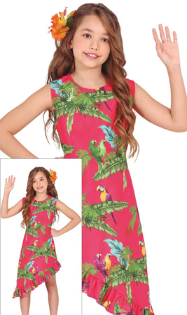 STRÓJ HAWAJSKI SUKIENKA+OPASKA HAWAJSKA