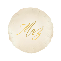 BALON FOLIOWY MĄŻ 18 CALI 45 CM