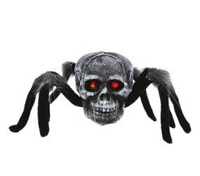 PAJĄK Z CZASZKĄ 34CM