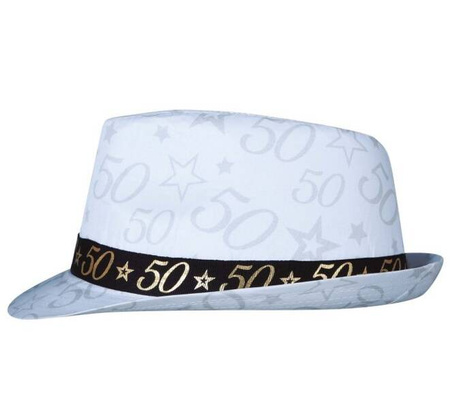 KAPELUSZ URODZINOWY 50 GANGSTERSKI