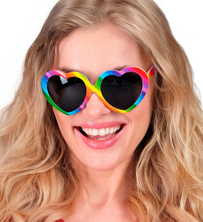 OKULARY SERCA TĘCZOWE