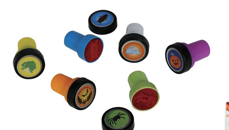 STEMPLE HALLOWEENOWE DLA DZIECI 6 SZT