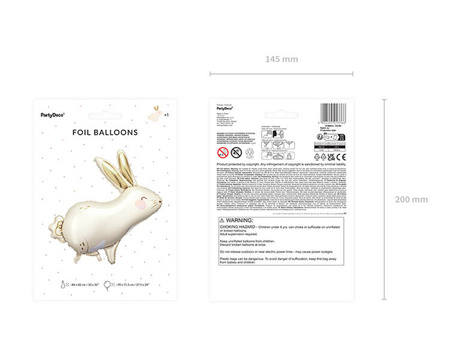 BALON FOLIOWY ZAJĄC