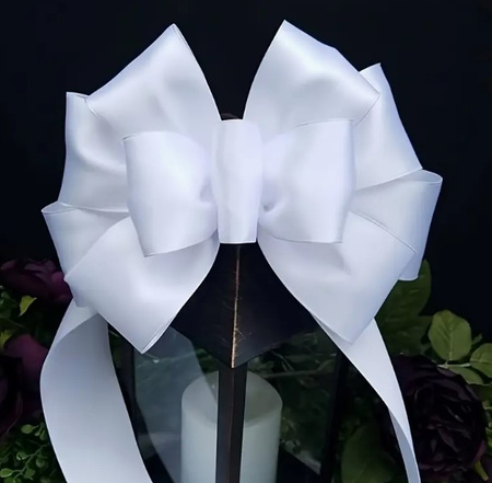 TASIEMKA SATYNOWA BIAŁA 50 MM 23M