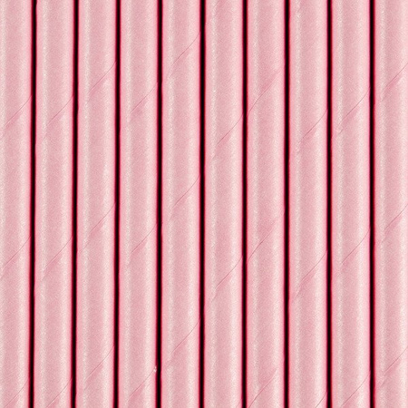 SŁOMKI PAPIEROWE J. RÓŻ 10szt.