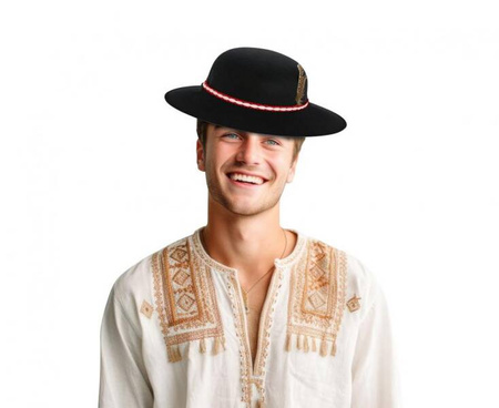 KAPELUSZ GÓRALA Z PIÓRKIEM