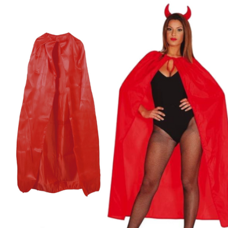 PELERYNA CZERWONA 130CM