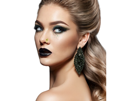 SZTUCZNY KOLCZYK NA NOS ZŁOTA DYNIA