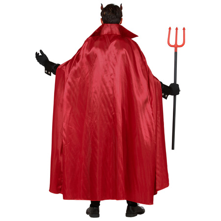 DEVIL (shirt with vest & jabot with medallion, cape, gloves)