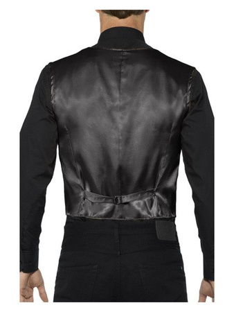 Sequin Waistcoat, Black