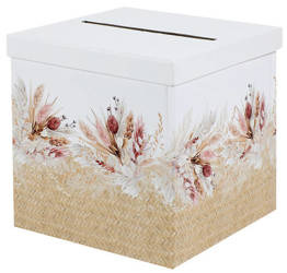 PUDEŁKO NA KOPERTY BOHO 20X20X20 CM