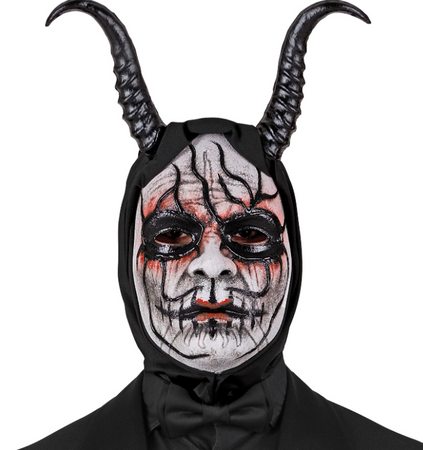 MASKA HALLOWEENOWA DIABEŁ Z ROGAMI 