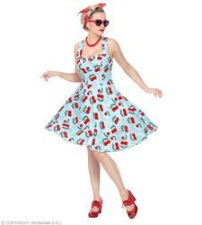 STRÓJ SUKIENKA LATA 50-TE