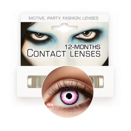 SOCZEWKI ROCZNE RÓŻOWE OKO