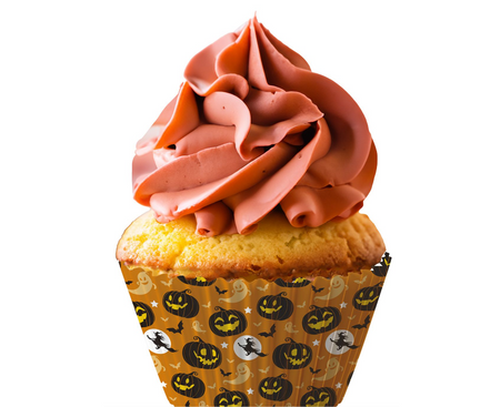 PAPILOTKI DO MUFFINÓW 50 SZTUK HALLOWEEN