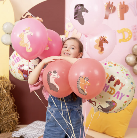 BALONY LATEKSOWE KONIKI 30 CM 6 SZT