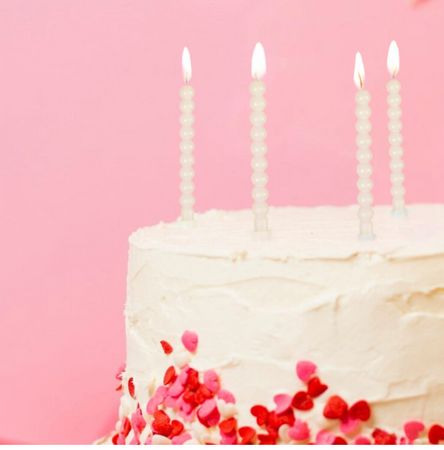 ŚWIECZKI PERŁY 6 SZT 