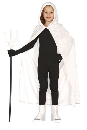 BIAŁA PELERYNA DZIECIĘCA