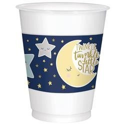 KUBECZKI PLASTIKOWE MAŁA GWIAZDKA 473 ML