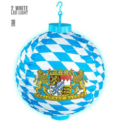LAMPION PAPIEROWY BAWARSKI OKTOBERFEST BAWARIA 30 cm