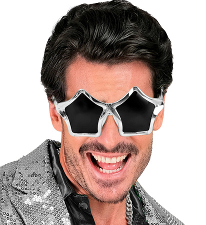 OKULARY SREBRNE GWIAZDY 