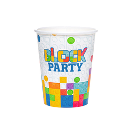 KUBECZKI PAPIEROWE KLOCKI 220 ML