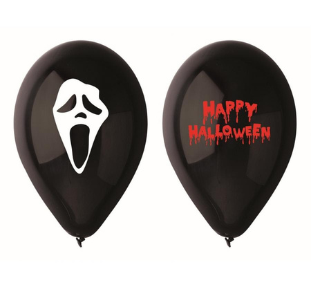 BALONY HALLOWEEN 30 CM 5 SZT