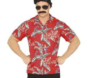 KOSZULA HAWAJSKA CZERWONA
