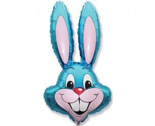 BALON FOLIOWY 24 CALI KRÓLIK NIEBIESKI