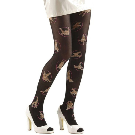 RAJSTOPY KAMASUTRA CZARNE